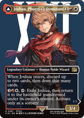 Joshua, Phoenix's Dominant // Phoenix, Warden of Fire - Borderless - Foil